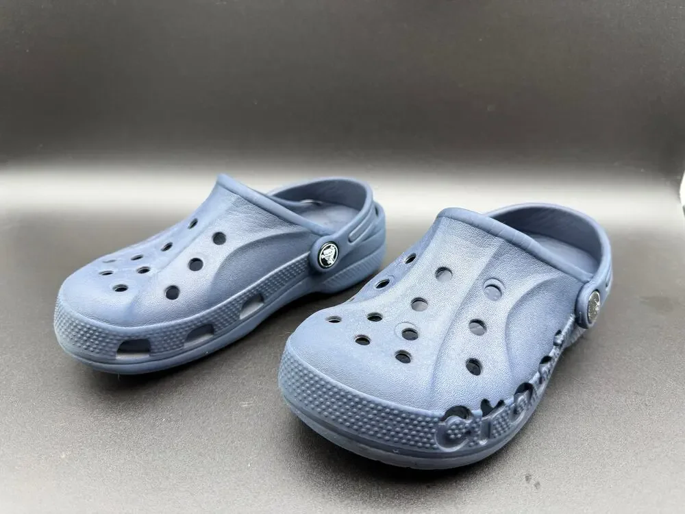 Crocs Classic Kids Clog Navy Blue Size C13 Slip On Comfort Sandals Lightweight